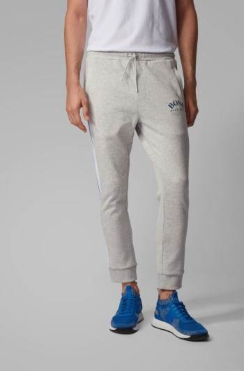 Hugo Boss Slim-fit jogging trousers Lyse Grå | m5Dr7jt0