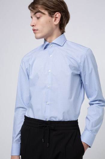 Hugo Boss Slim-fit shirt Patterned | p7OIYJML