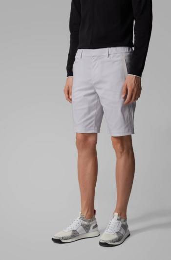 Hugo Boss Slim-fit shorts Hvite | 0osKcd8d