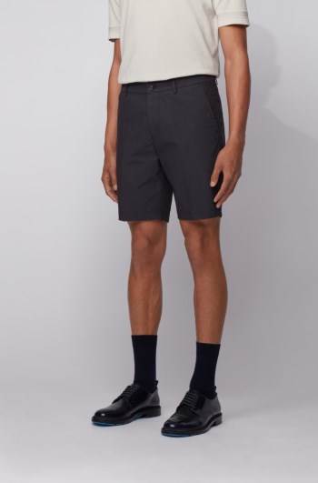 Hugo Boss Slim-fit shorts Mørke Blå | LAwPeASd