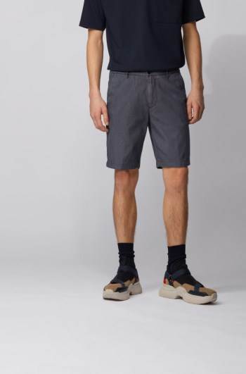 Hugo Boss Slim-fit shorts Mørke Blå | NgKI5RL0