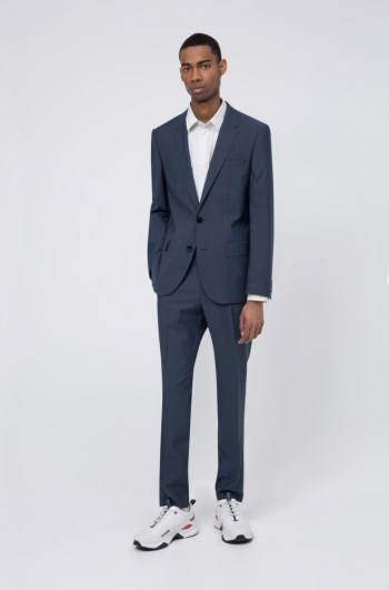 Hugo Boss Slim-fit suit Blå | p3GmJCKH