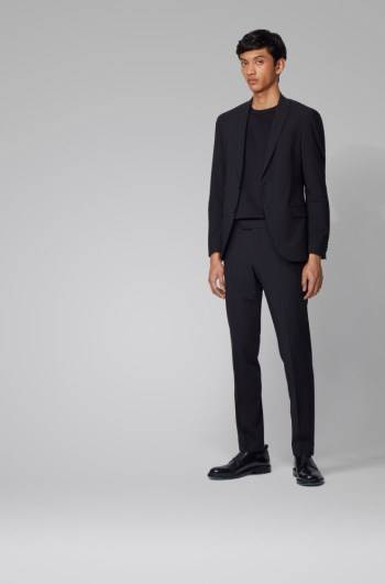 Hugo Boss Slim-fit suit Lyse Blå | XAbzNtXb