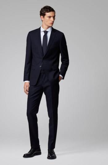 Hugo Boss Slim-fit suit Mørke Blå | aWtSnLzo