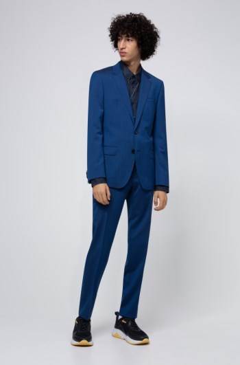 Hugo Boss Slim-fit suit Mørke Blå | m13kwqLb