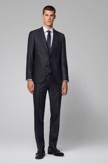 Hugo Boss Slim-fit three-piece suit Blå | 74AIazOo