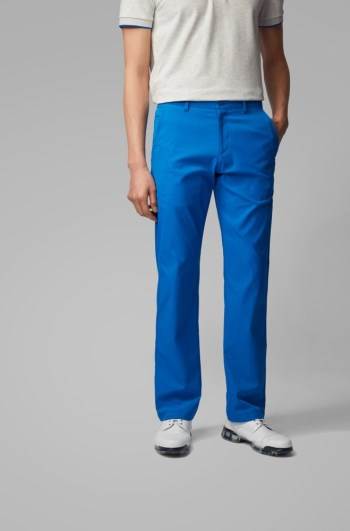 Hugo Boss Slim-fit trousers Blå | 3uK5PpMD