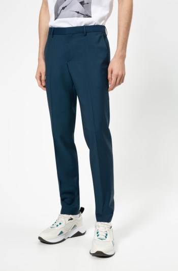 Hugo Boss Slim-fit trousers Blå | LuQzmXVf