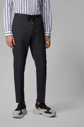 Hugo Boss Slim-fit trousers Grå | AVPR2trw