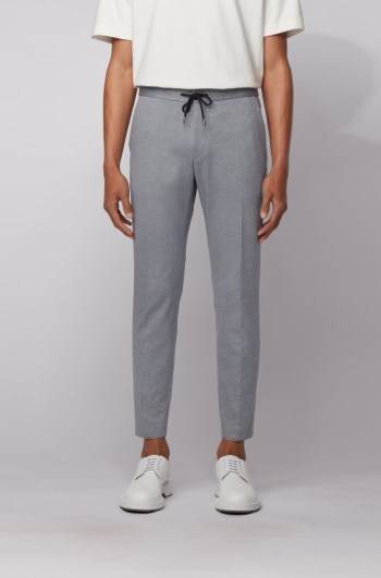 Hugo Boss Slim-fit trousers Lyse Blå | k5Ggg8ua