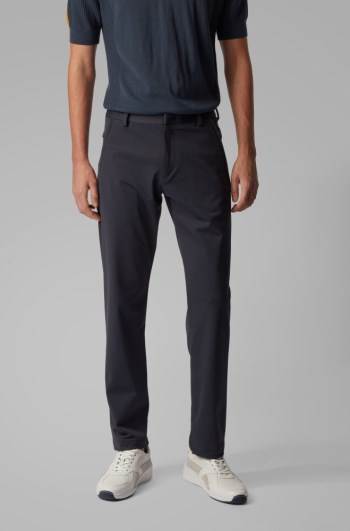 Hugo Boss Slim-fit trousers Mørke Blå | QZgqVmZc