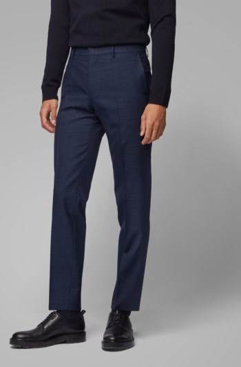 Hugo Boss Slim-fit trousers Mørke Blå | ga2Ip97C