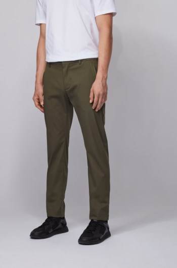 Hugo Boss Slim-fit trousers Mørke Grønn | fsGw84Yc