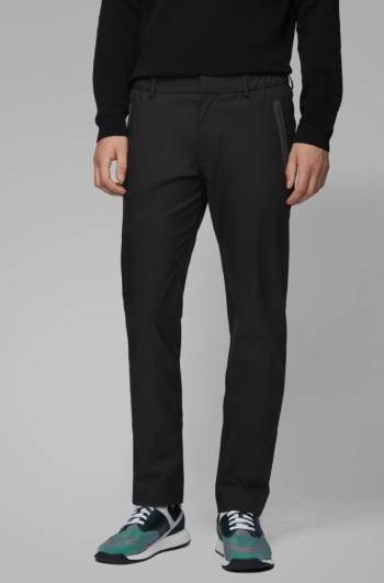 Hugo Boss Slim-fit trousers Svarte | Ho1V15L3