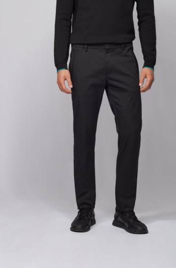 Hugo Boss Slim-fit trousers Svarte | RFL35Yo7