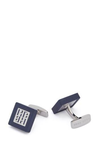 Hugo Boss Square cufflinks Mørke Blå | Z8fvZU5o