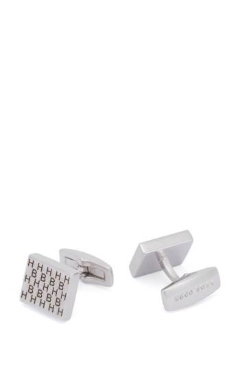 Hugo Boss Square cufflinks Sølv | wqXiopmE