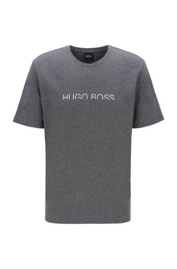 Hugo Boss Stretch-cotton pyjama T-shirt Mørke Grå | xENQCTr1