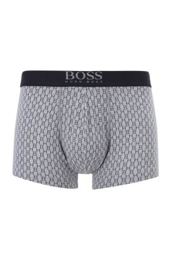 Hugo Boss Stretch-cotton trunks Grå | jHhM1fWE