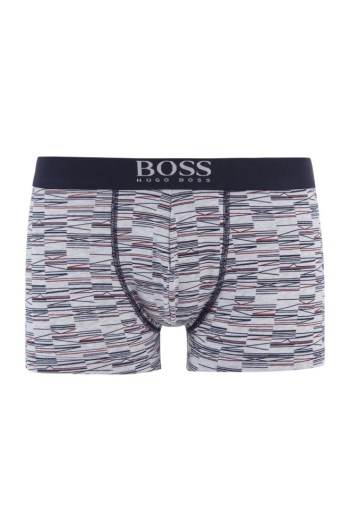 Hugo Boss Stretch-cotton trunks Lyse Grå | QXifgAsc