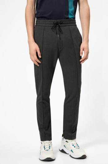 Hugo Boss Tapered-fit trousers Mørke Grå | 3uPy1lgn