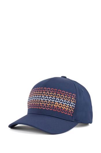 Hugo Boss Technical twill cap Mørke Blå | 1s9emytQ