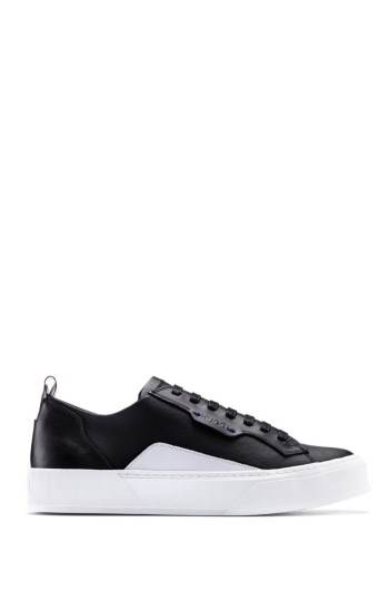 Hugo Boss Tennis-inspired trainers Svarte | DIyryuwG