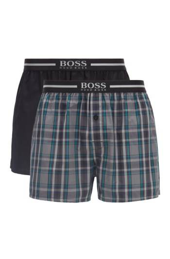 Hugo Boss Three-pack of pyjama shorts Svarte | 0EUBnv7u