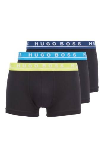 Hugo Boss Three-pack of stretch-cotton trunks Patterned | sxW9w1bm