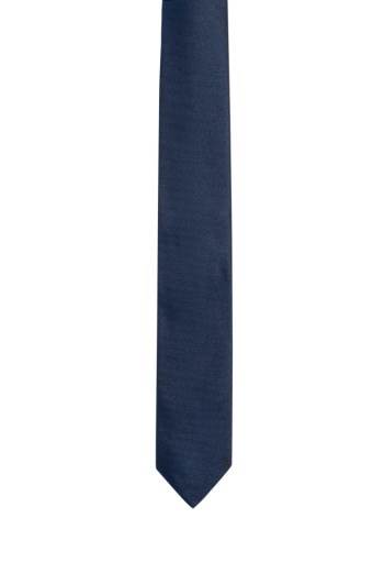 Hugo Boss Twill tie Mørke Blå | CjkKQ4lB