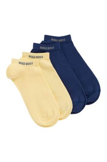 Hugo Boss Two-pack of ankle socks Gul | wcRShERt