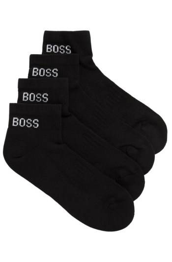 Hugo Boss Two-pack of ankle socks Svarte | C6QxzeTT