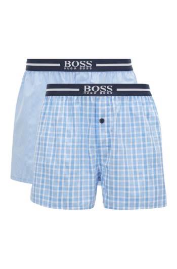 Hugo Boss Two-pack of pyjama shorts Blå | lqGA5h9q