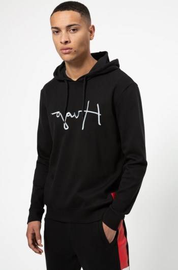 Hugo Boss Unisex sweatshirt Svarte | 4ueQakVU