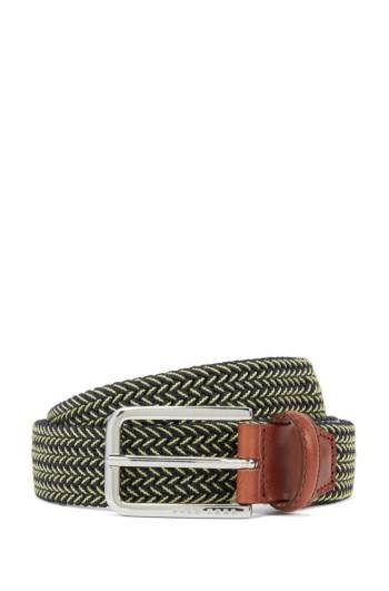 Hugo Boss Woven belt Mørke Blå | BaXosCrG