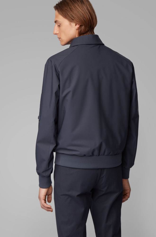 Hugo Boss 3-in-1 bomber jacket Mørke Blå | KG7vLwd4