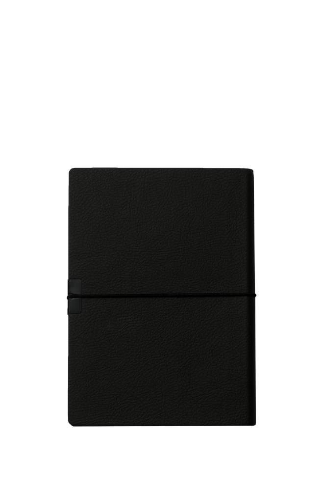 Hugo Boss A6 black faux-leather notepad Svarte | 9nIOtx3J