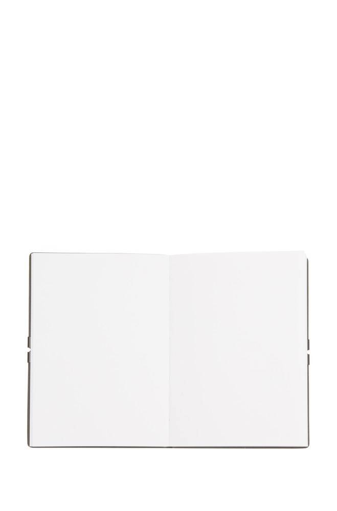 Hugo Boss A6 dark-grey faux leather notepad Mørke Grå | eVNgApqg