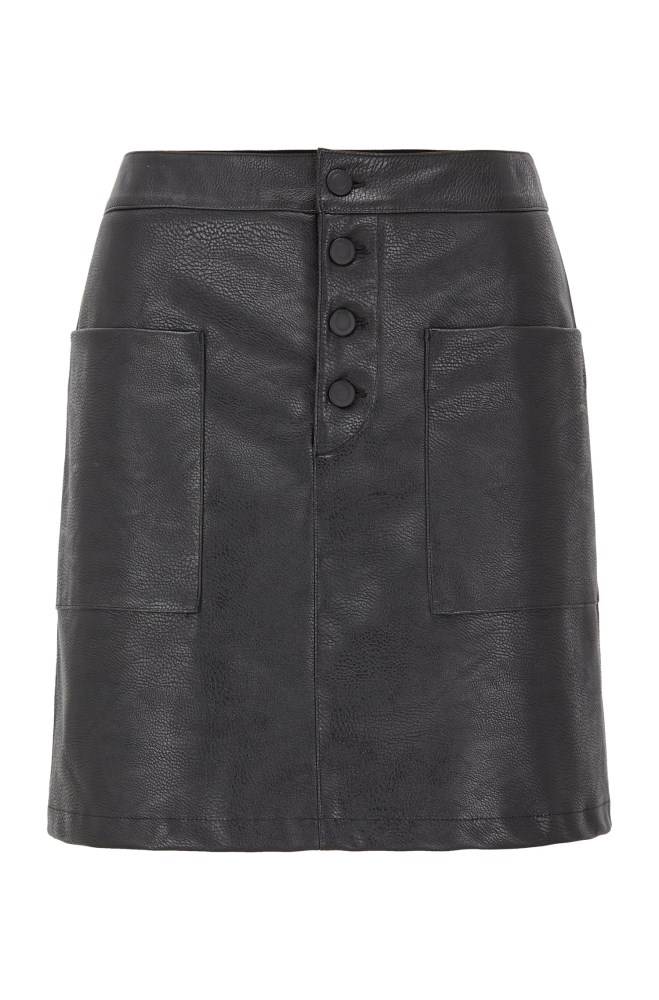 Hugo Boss A-line skirt Svarte | q4ttlHRW