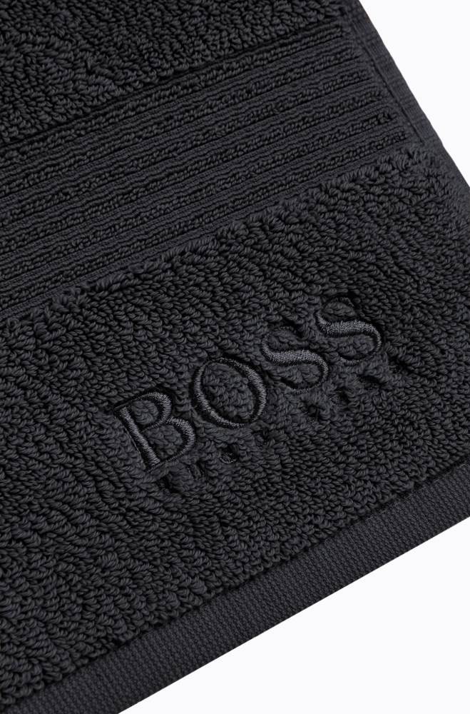 Hugo Boss Bath mat Svarte | CSZX2Rx9