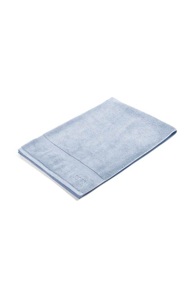 Hugo Boss Bath towel Lyse Blå | iGmNHeox