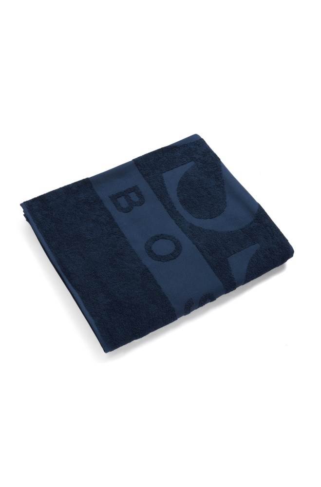 Hugo Boss Beach towel Mørke Blå | IjHjAdlT