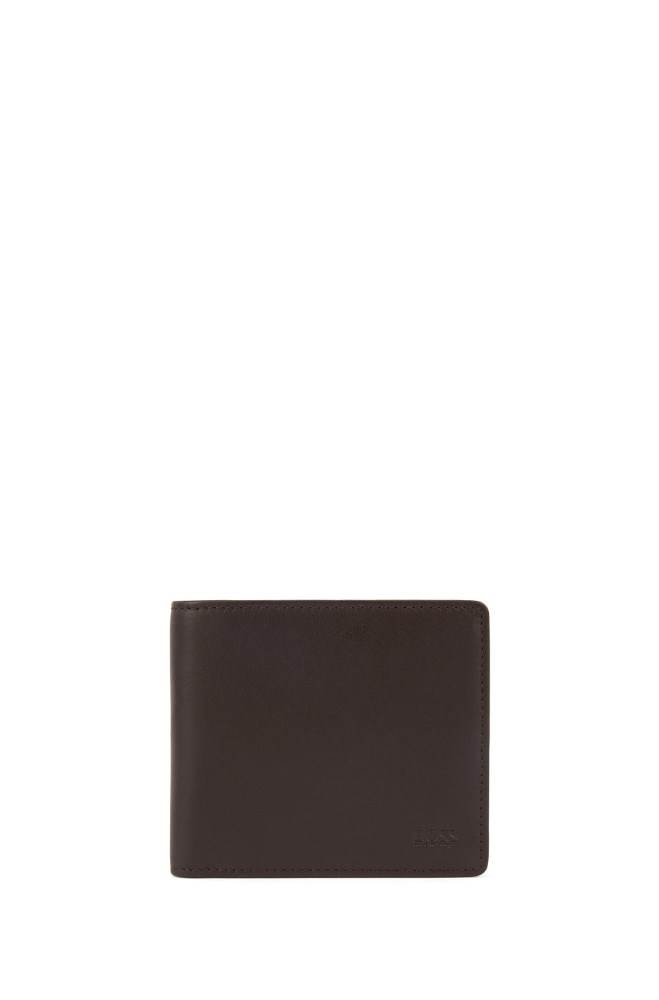 Hugo Boss Billfold wallet Mørke Brune | bdSnsMyD