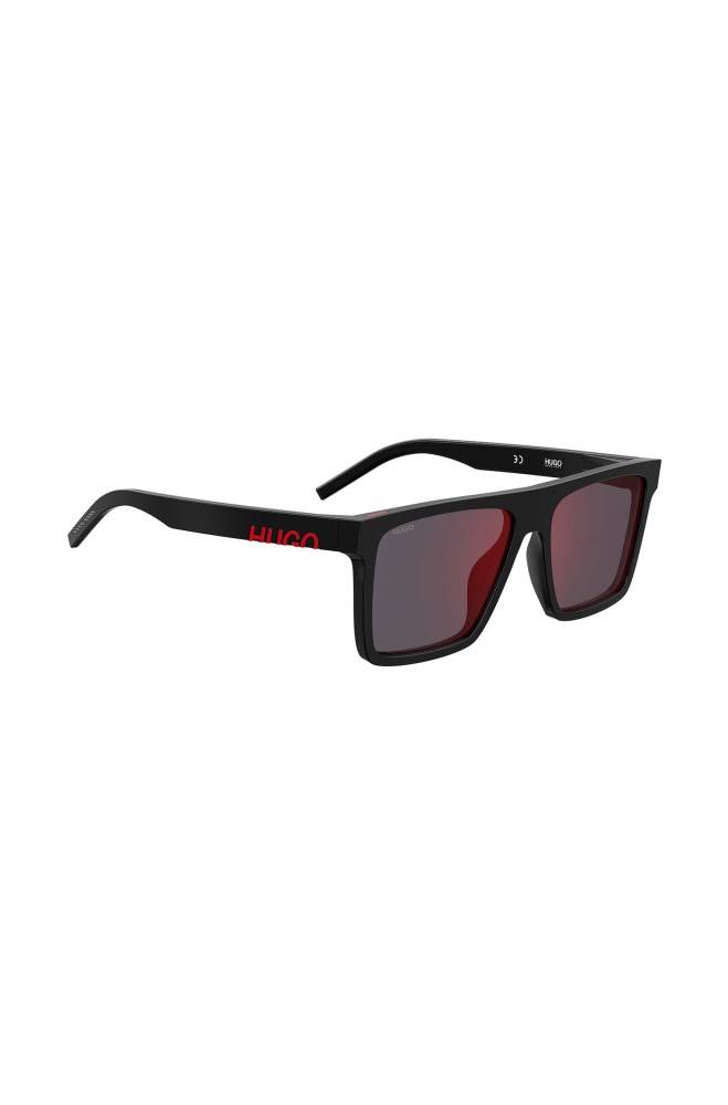 Hugo Boss Black-acetate sunglasses Svarte | qvsONpYr