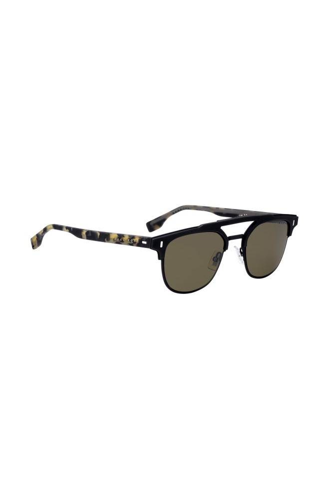 Hugo Boss Black double-bridge sunglasses Patterned | HPF2pYRY