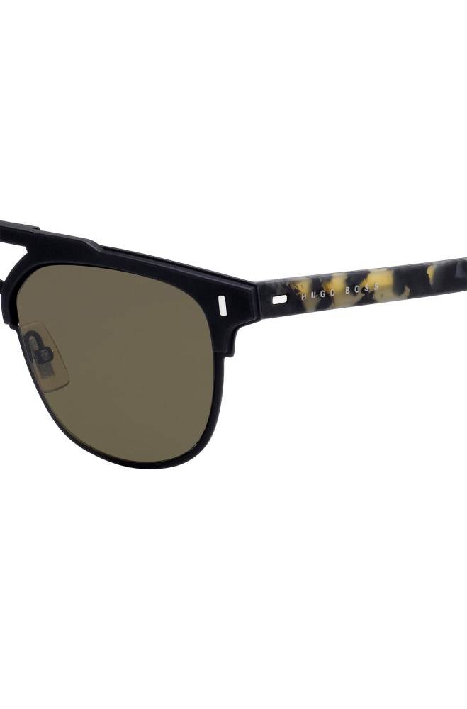 Hugo Boss Black double-bridge sunglasses Patterned | HPF2pYRY