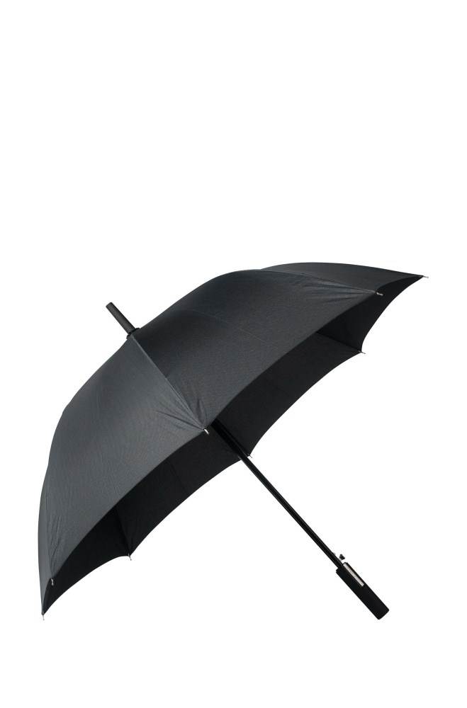 Hugo Boss Black patterned golf umbrella Svarte | JGsEIkiW