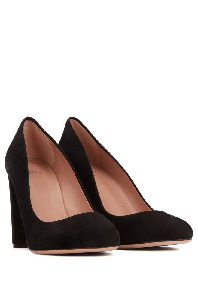 Hugo Boss Block-heel pumps Svarte | 7iVyAYI6