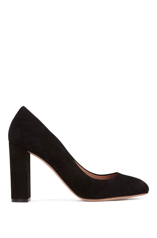 Hugo Boss Block-heel pumps Svarte | 7iVyAYI6