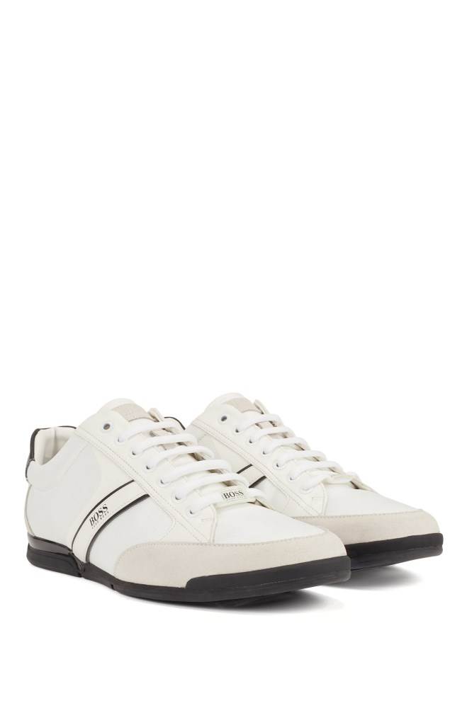 Hugo Boss Blonder-up hybrid trainers Hvite | aG256Rj8